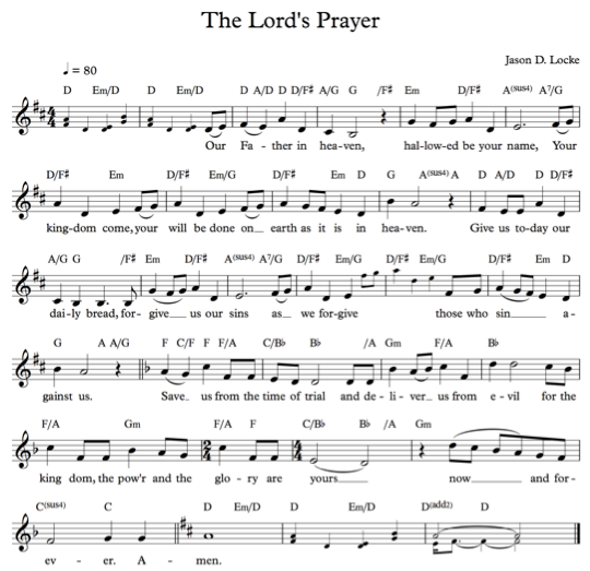 Category The Lord's Prayer Our Sacred Song